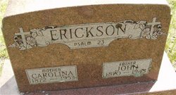 Carolina <I>Pearson</I> Erickson 
