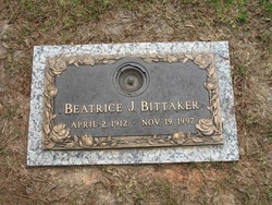 Martha Beatrice <I>Jarrell</I> Bittaker 