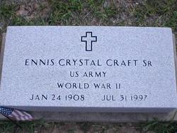 Ennis Crystal Craft Sr.