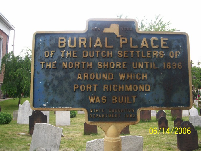 Reformed Church on Staten Island Cemetery
