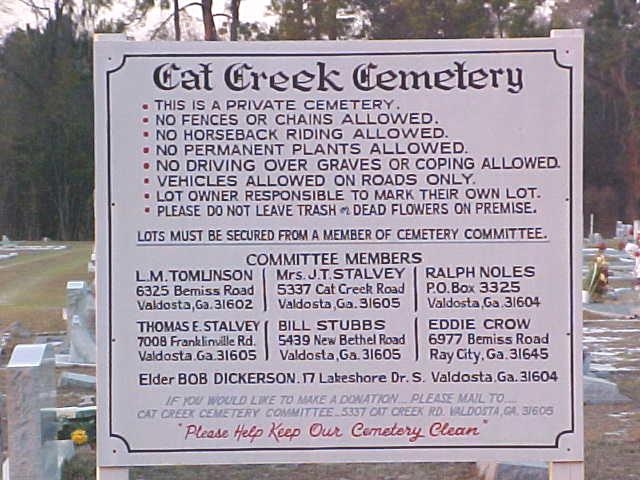 Cat Creek Cemetery