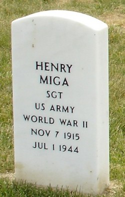 Sgt Henry Miga 