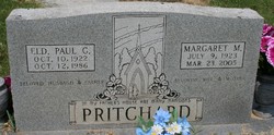 Margaret Mae <I>Finch</I> Pritchard 