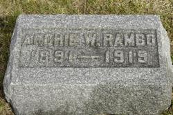 Archie Wilson Rambo 