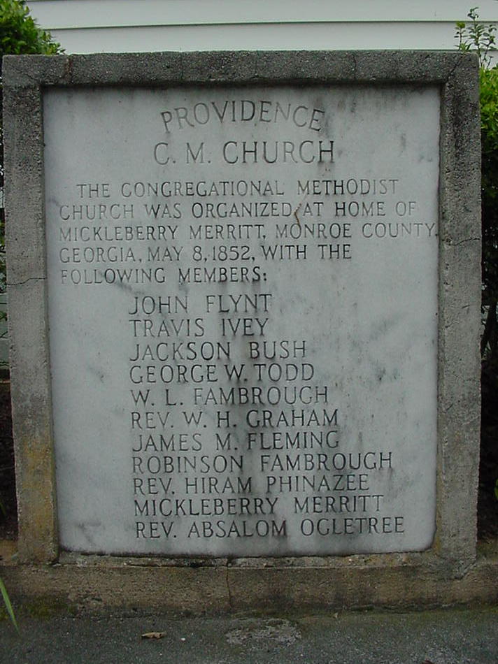 Providence Congregational Methodist Church Cemetery