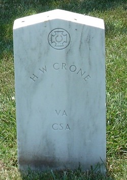 Pvt Henry W. Crone 