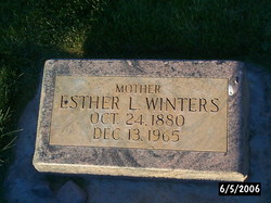 Esther Leona <I>Dalley</I> Winters 