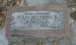 Julia <I>McCormick</I> Lavelle 