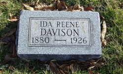 Ida Augusta <I>Reene</I> Davison 