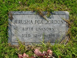 Jerusha A. <I>Fox</I> Jordan 