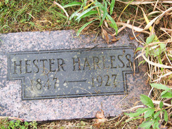 Hester Halis <I>Garrison</I> Harless 