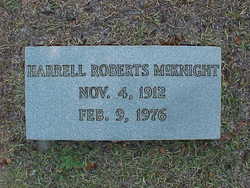 Harrell <I>Roberts</I> McKnight 