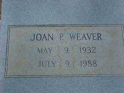 Joan <I>Pennington</I> Weaver 