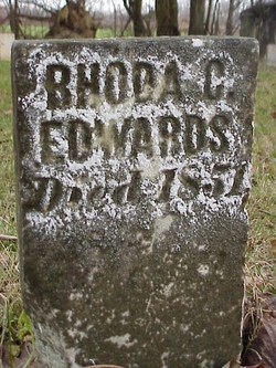 Rhoda C. <I>Mendenhall</I> Edwards 