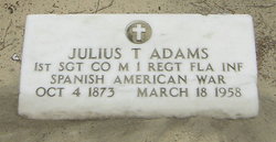 Julius T Adams 
