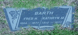 Kathryn May <I>Snyder</I> Barth 