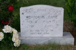 Amanda Madge “Mandie” <I>Sizemore</I> Manis 