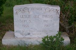 Leslie Lee Manis 