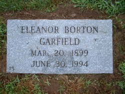 Eleanor Brown <I>Borton</I> Garfield 