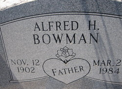 Alfred H. Bowman 