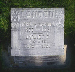 Harriet Elizabeth <I>Pulsipher</I> Landon 