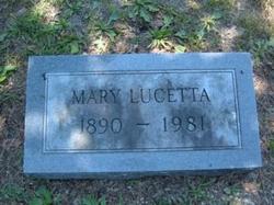 Mary Lucetta <I>Holst</I> Williams 