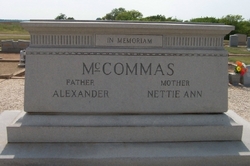 Nettie Ann <I>White</I> McCommas 