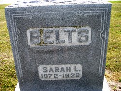 Sarah L. “Sallie” <I>Sparks</I> Belts 