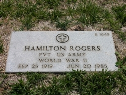 Pvt Hamilton Rogers 