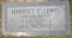 Harriet E. <I>Mathis</I> Lewis 