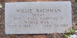 William M. “Willie” Bachman 