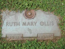 Ruth Mary “Mary” <I>Knickerbocker</I> Ollis 