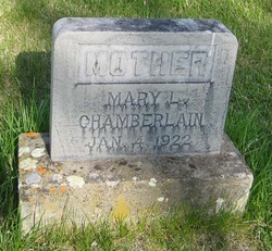 Mary Louisa <I>Jones</I> Chamberlain 