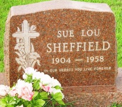 Sue Lou <I>Renfro</I> Sheffield 