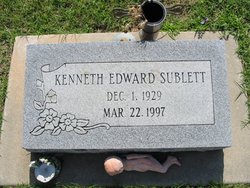 Kenneth Edward Sublett 