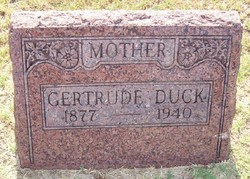 Leona Gertrude “Gertie” <I>Curtis</I> Duck 