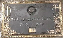 Rev Thomas Henry Bates Jr.