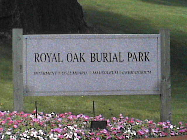 Royal Oak Burial Park Cemetery