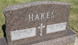 Martha Jane <I>Hanlon</I> Hakes 
