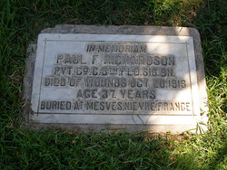 PFC Paul F. Richardson 