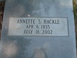 Annette S Hackle 