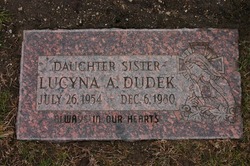 Lucyna A “Lucy” Dudek 