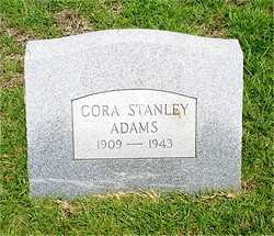 Cora Vaden <I>Stanley</I> Stanley Adams 