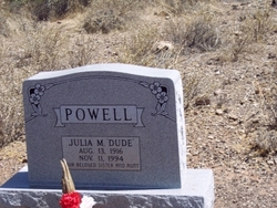 Julia M. “Dude” Powell 
