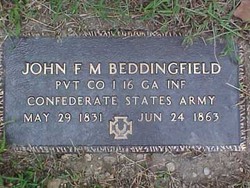 Pvt John F.M. Beddingfield 