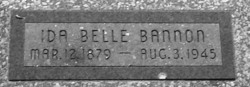 Ida Belle <I>Pigg</I> Bannon 