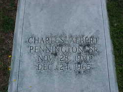 Charles Albert “Charlie” Pennington Sr.