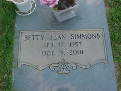 Betty Jean Simmons 