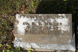 Frances H <I>Dickens</I> Miller 