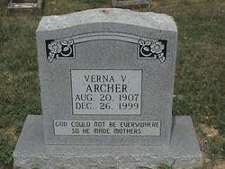 Verna Viola <I>Hall</I> Archer 
